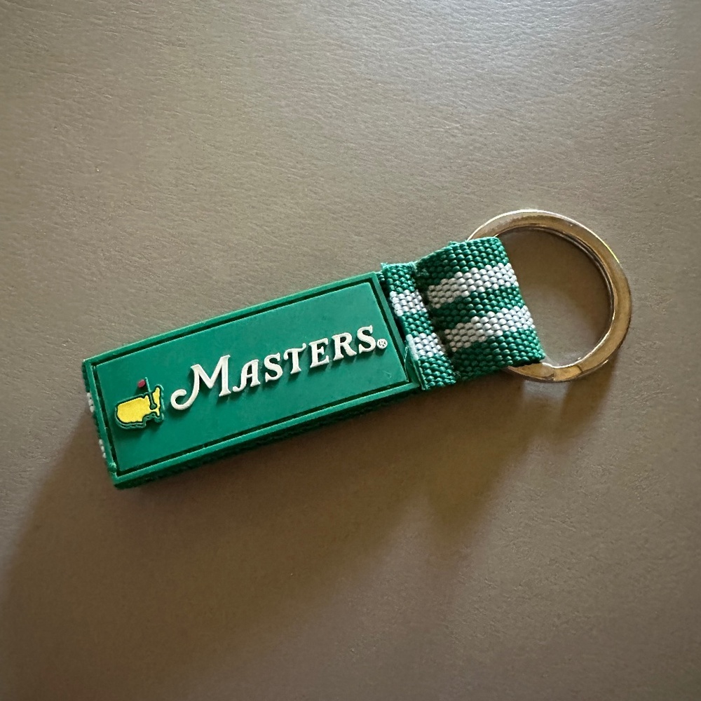 New Masters Golf Key Ring